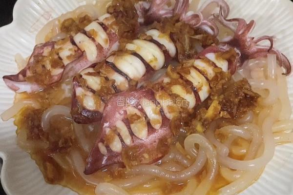 土豆粉蒸鱿鱼的做法图解6