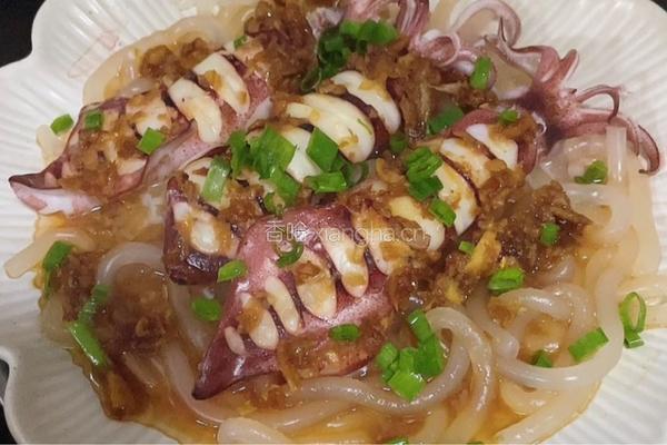 土豆粉蒸鱿鱼的做法图解7