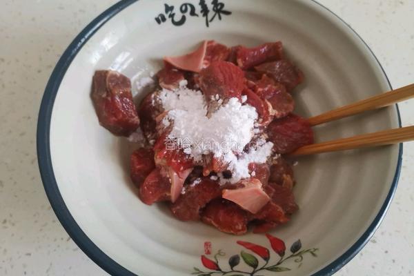 孜然土豆牛肉粒的做法图解5