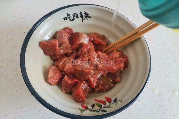 孜然土豆牛肉粒的做法图解6