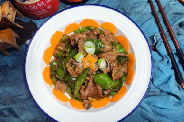 青椒炒牛肉片的做法图解11