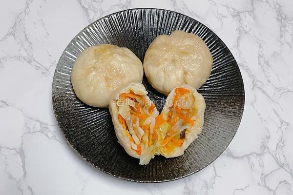 胡萝卜包菜包的做法图解10