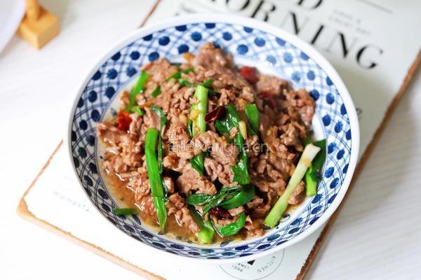 爆炒牛肉的做法图解10