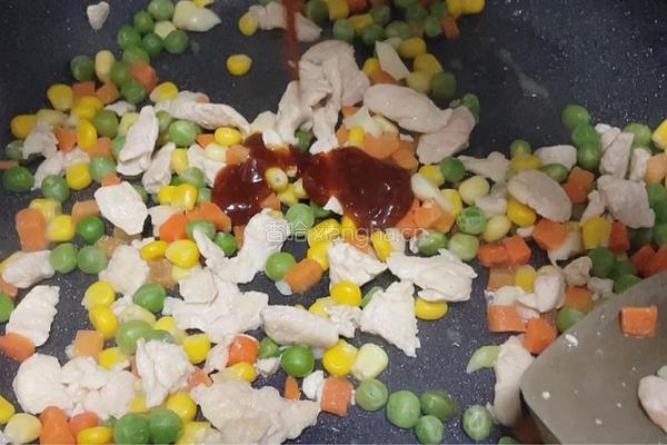 时蔬粒炒鸡肉丁的做法图解7