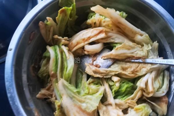 简化版乾隆白菜的做法图解3