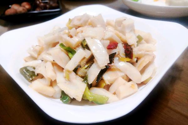 酸辣藕丁的做法图解8