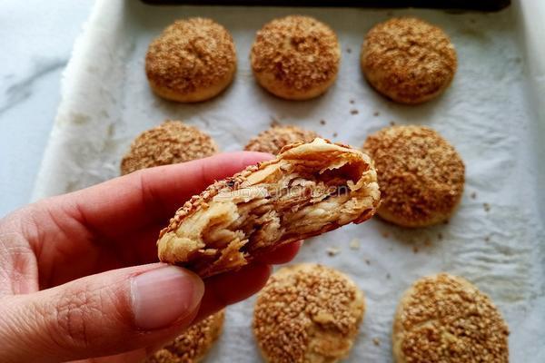 麻酱烧饼的做法图解22