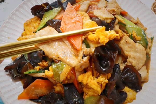 家常嫩滑木须肉片❗️传统木须肉家常菜下饭菜鲁菜的做法图解16