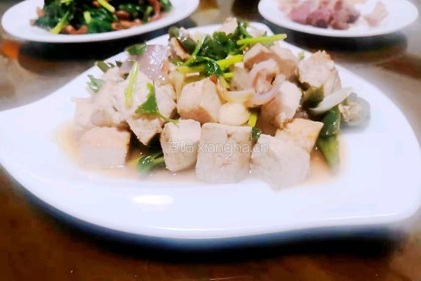 葱爆豆腐的做法图解10