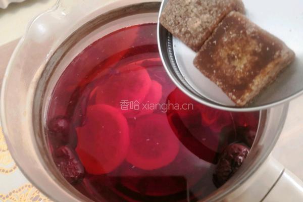 春饮 玫瑰柠檬红枣茶的做法图解5