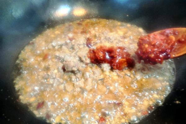 杏鲍菇牛肉酱的做法图解9
