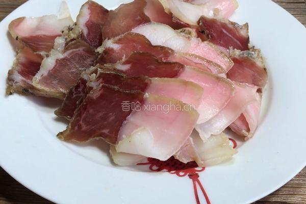 腊肉梅干菜的做法图解2