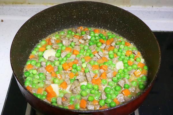 儿童春季补钙家常菜豌豆炒牛肉粒❗️提高免疫力又长个的做法图解11