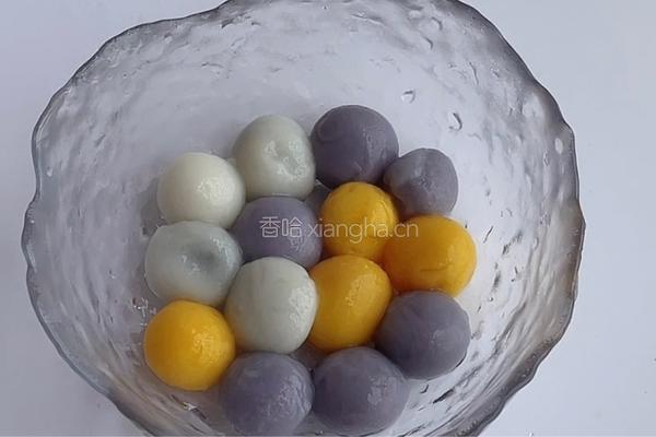 汤圆西米捞的做法图解5