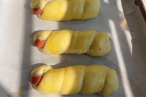 火腿面包卷的做法图解10
