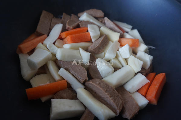 山药炖牛柳(素食版)的做法图解6