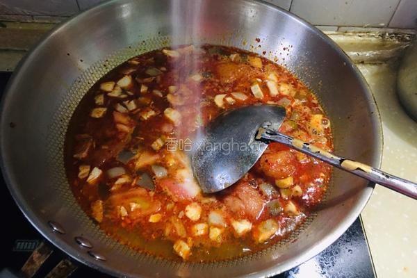 羊肉烩面片的做法图解8