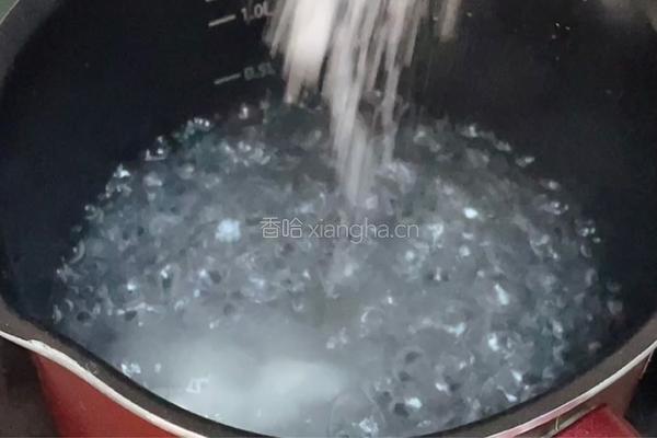 冰粉西米捞的做法图解2