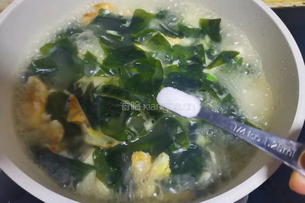 裙带菜豆腐汤的做法图解9