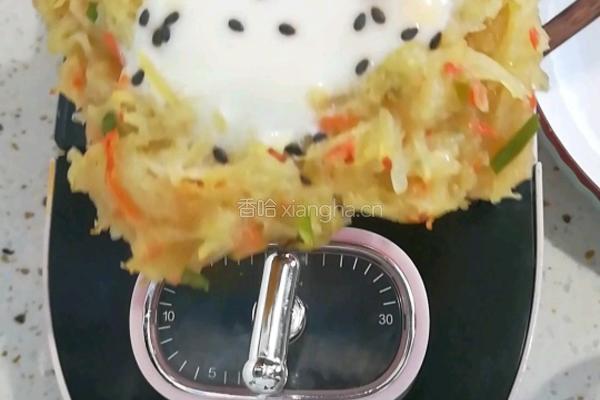 鸡蛋土豆饼的做法图解10