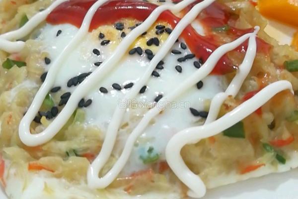 鸡蛋土豆饼的做法图解14