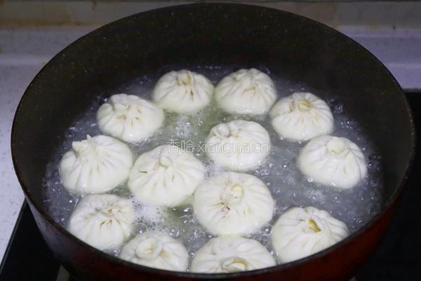 孩子最爱早餐水煎小笼❤️煎包子主食的做法图解15