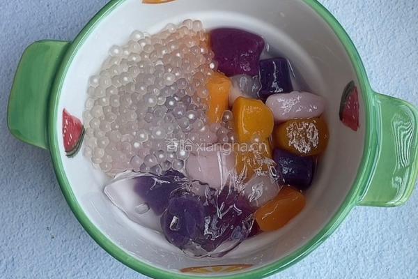 芋圆西米捞的做法图解6