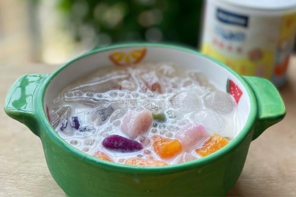 芋圆西米捞的做法图解10