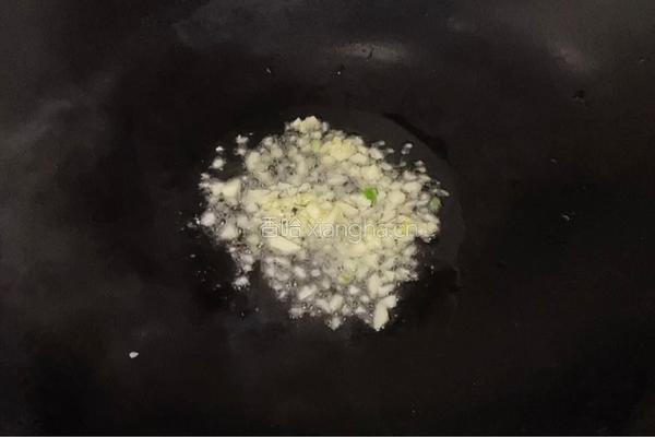 腊肠炒上海青的做法图解4