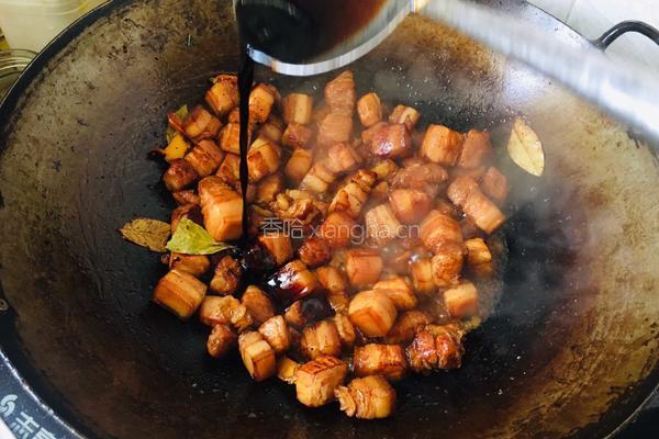 红烧肉烩菜的做法图解7