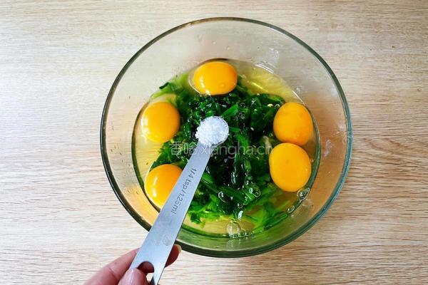 菠菜鸡蛋羮的做法图解7