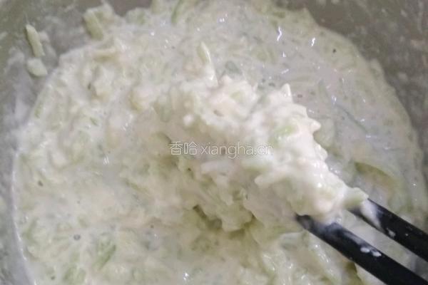 煎水果萝卜饼的做法图解5