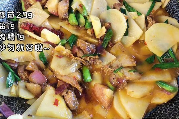 干锅土豆片的做法图解6