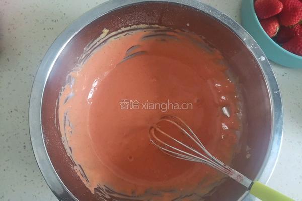零糖低卡草莓蛋糕卷的做法图解6
