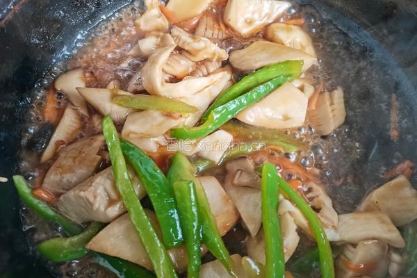 杏鲍菇笋片的做法图解12