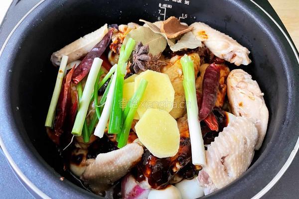 电饭煲无油可乐鸡翅煲的做法图解9