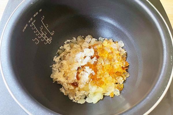 桃胶雪燕银耳冻的做法图解4