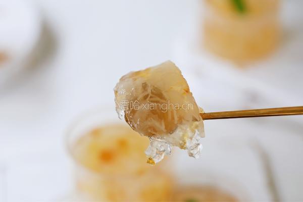 桃胶雪燕银耳冻的做法图解14