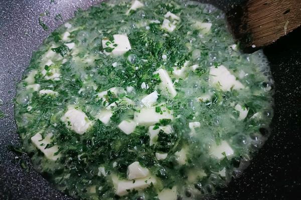 马兰头炒豆腐的做法图解10