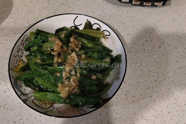 蒜蓉油麦菜的做法图解9