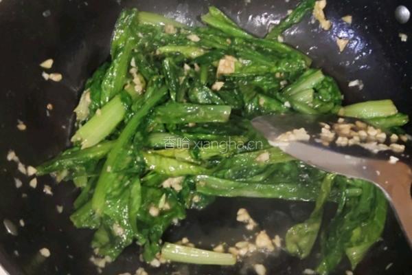 蒜蓉油麦菜的做法图解8