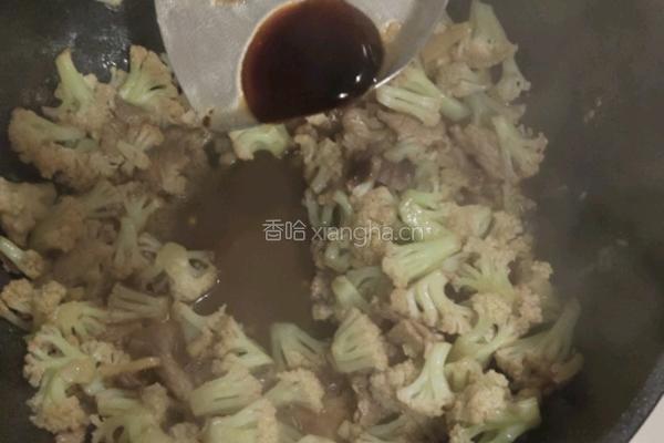 肉炒菜花的做法图解17