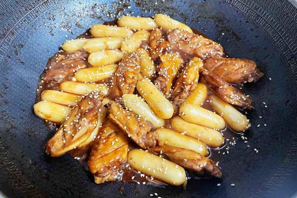 可乐鸡翅年糕的做法图解15