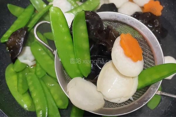 清炒荷兰豆时蔬的做法图解4