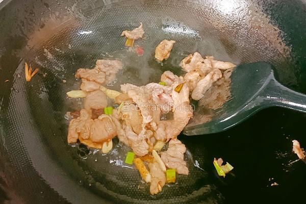 秋葵炒肉的做法图解5