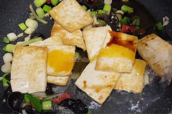 煎豆腐的做法图解8