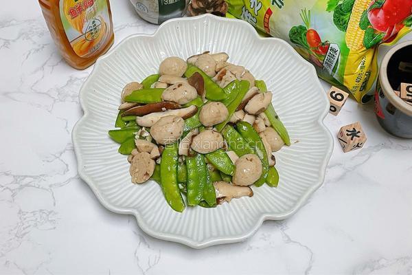 香菇炒荷兰豆的做法图解12