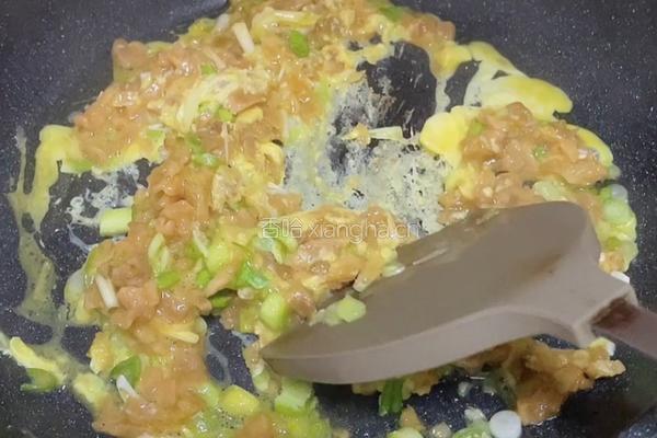 菜脯炒鸡蛋的做法图解8