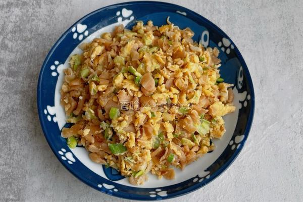 菜脯炒鸡蛋的做法图解11
