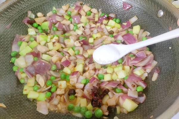 缤纷麻辣鸡丁的做法图解15